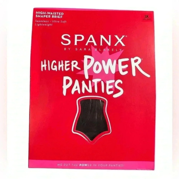 SPANX High Waisted Shaper Brief Panties Black Size 3X - Picture 2 of 4